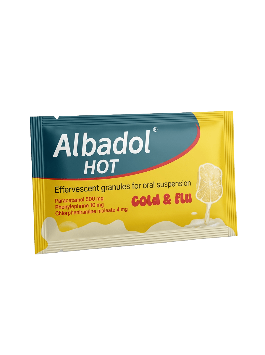 ALBADOL HOT — paketimi